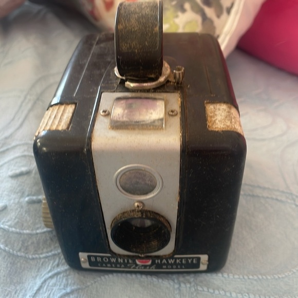 Kodak brownie Hawkeye camera flash outfit super old collectible with box - Picture 9 of 9